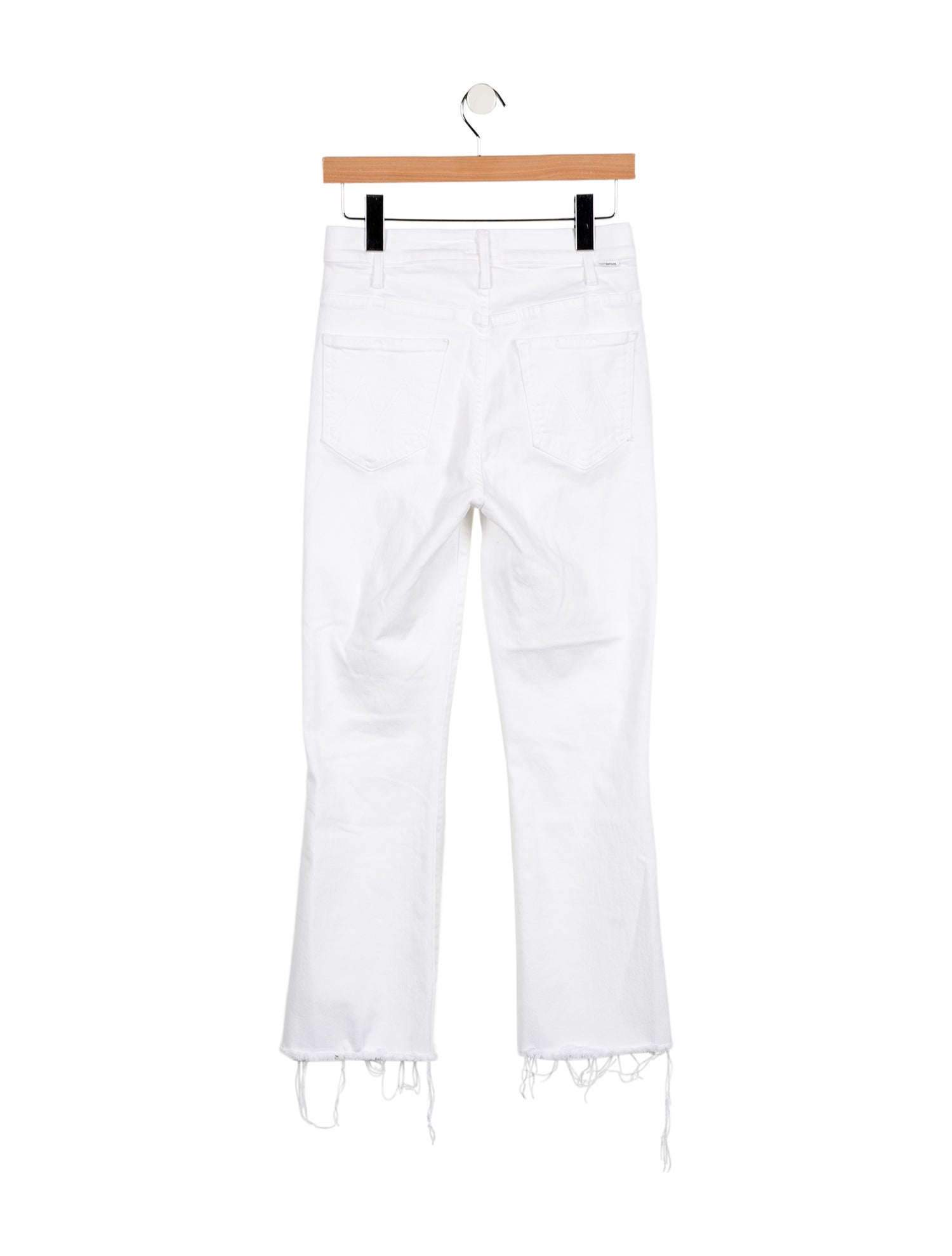 Mother Mid-Rise Straight Leg Jeans