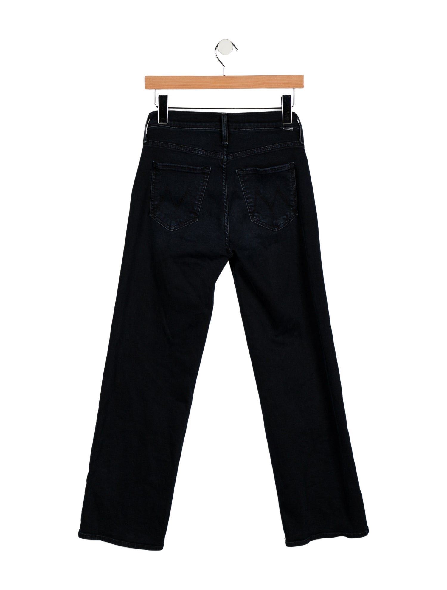 Mother Mid-Rise Straight Leg Jeans