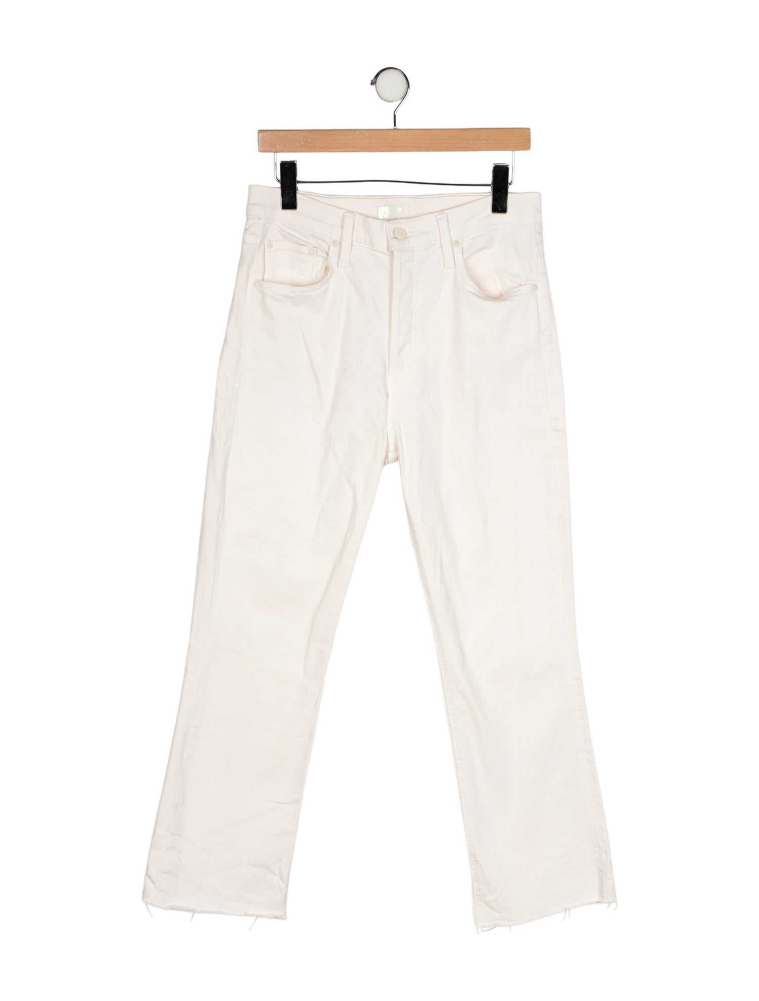 Mother High-Rise Straight Leg Jeans