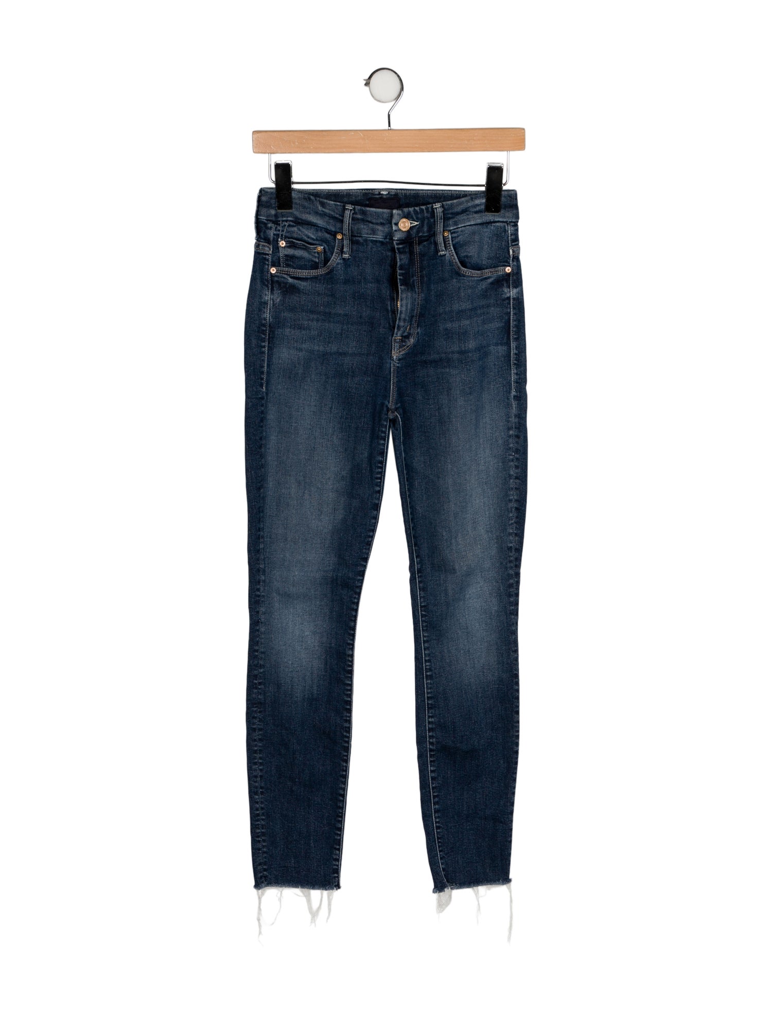 Mother High-Rise Skinny Leg Jeans