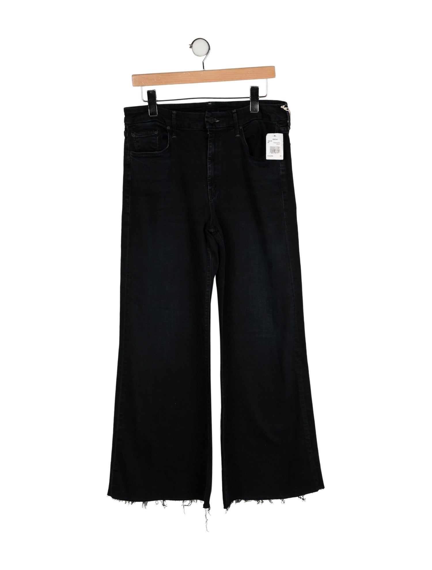 Mother High-Rise Wide Leg Jeans