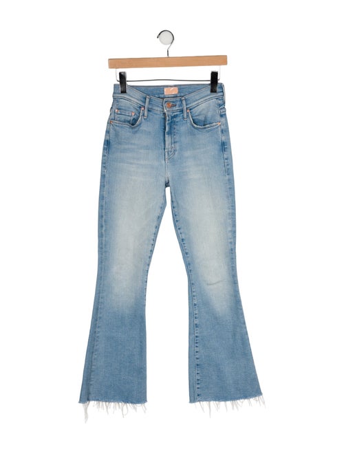 Mother Mid-Rise Wide Leg Jeans