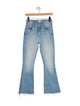 Mother Mid-Rise Wide Leg Jeans