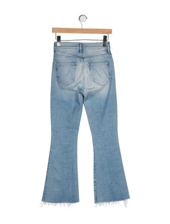 Mother Mid-Rise Wide Leg Jeans