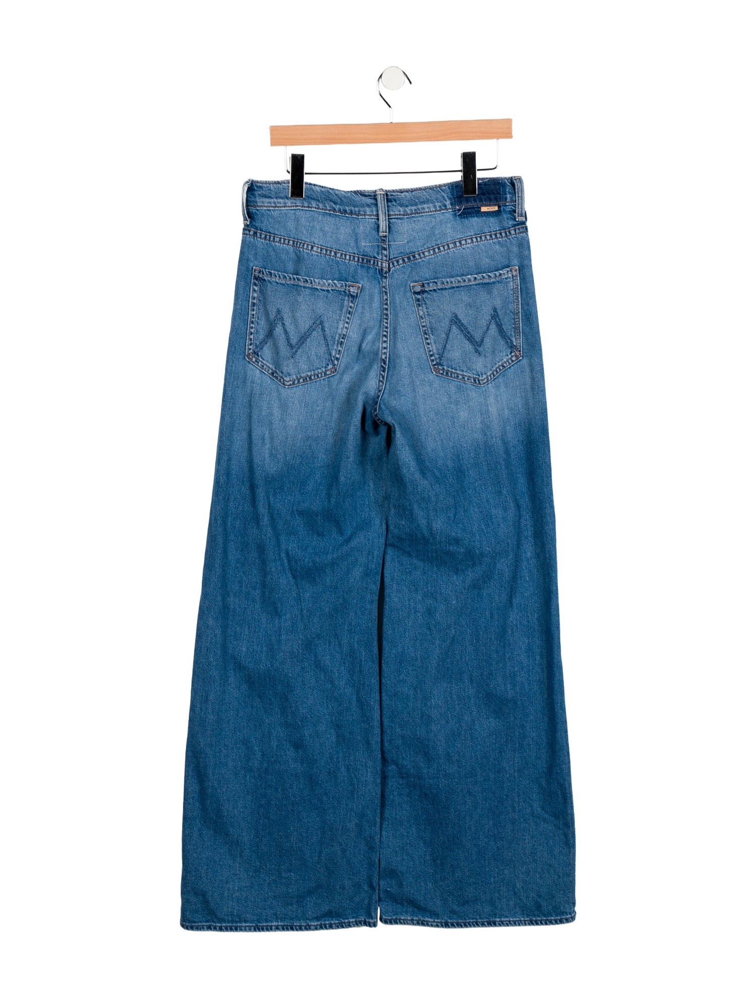 Mother High-Rise Wide Leg Jeans