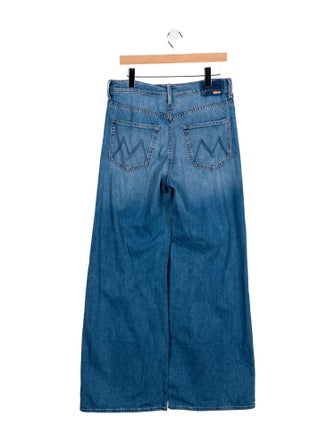 Mother High-Rise Wide Leg Jeans
