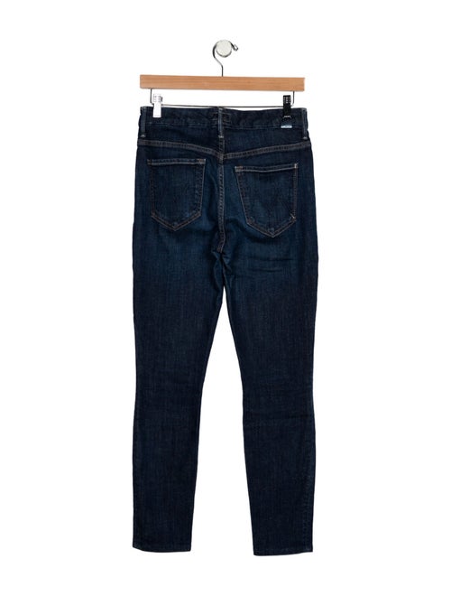Mother Mid-Rise Skinny Leg Jeans