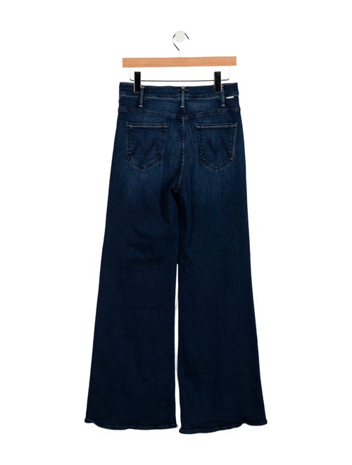 Mother High-Rise Wide Leg Jeans