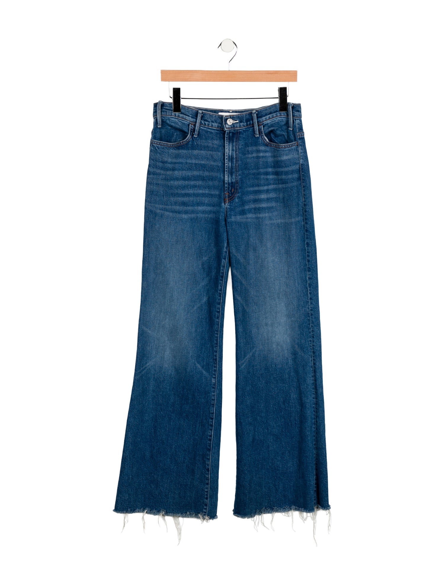 Mother High-Rise Wide Leg Jeans