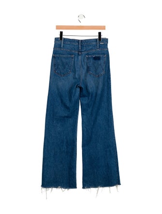 Mother High-Rise Wide Leg Jeans