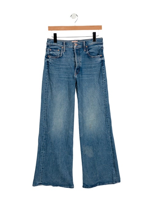 Mother High-Rise Wide Leg Jeans