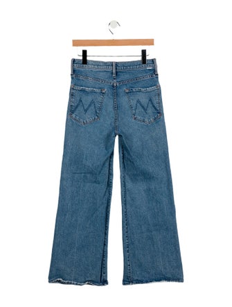 Mother High-Rise Wide Leg Jeans