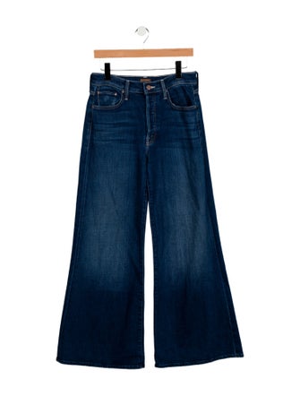 Mother High-Rise Wide Leg Jeans