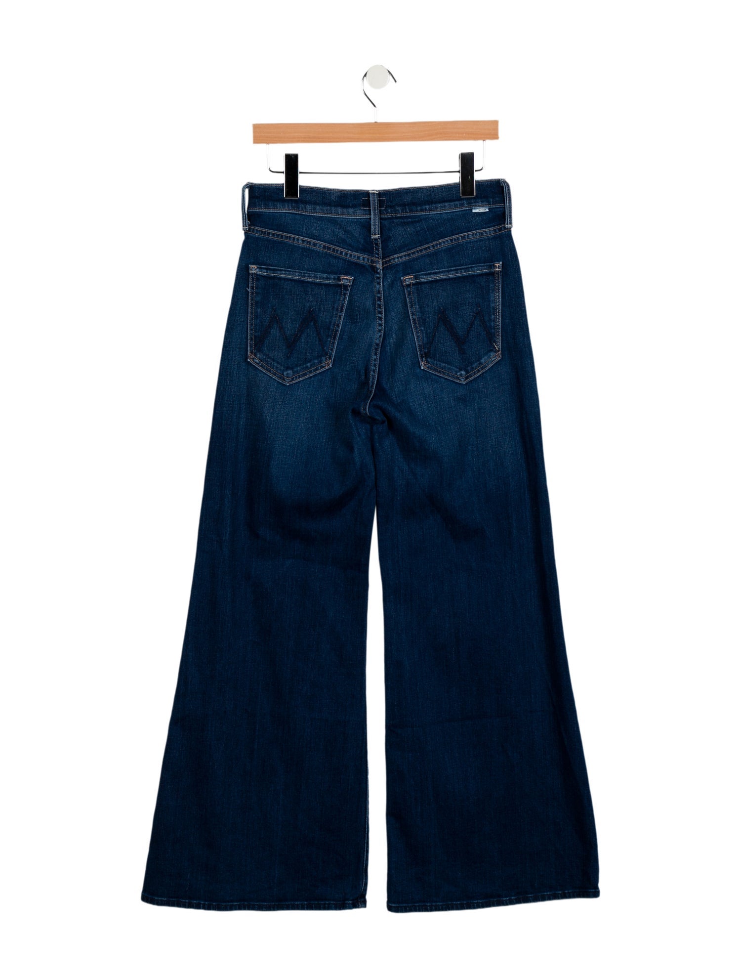 Mother High-Rise Wide Leg Jeans