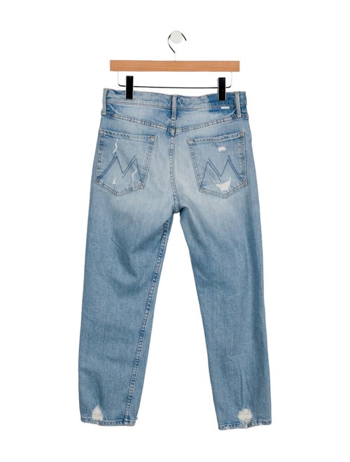 Mother High-Rise Straight Leg Jeans