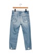 Mother High-Rise Straight Leg Jeans