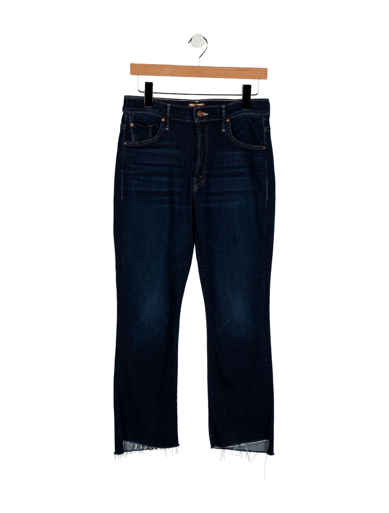 Mother High-Rise Straight Leg Jeans