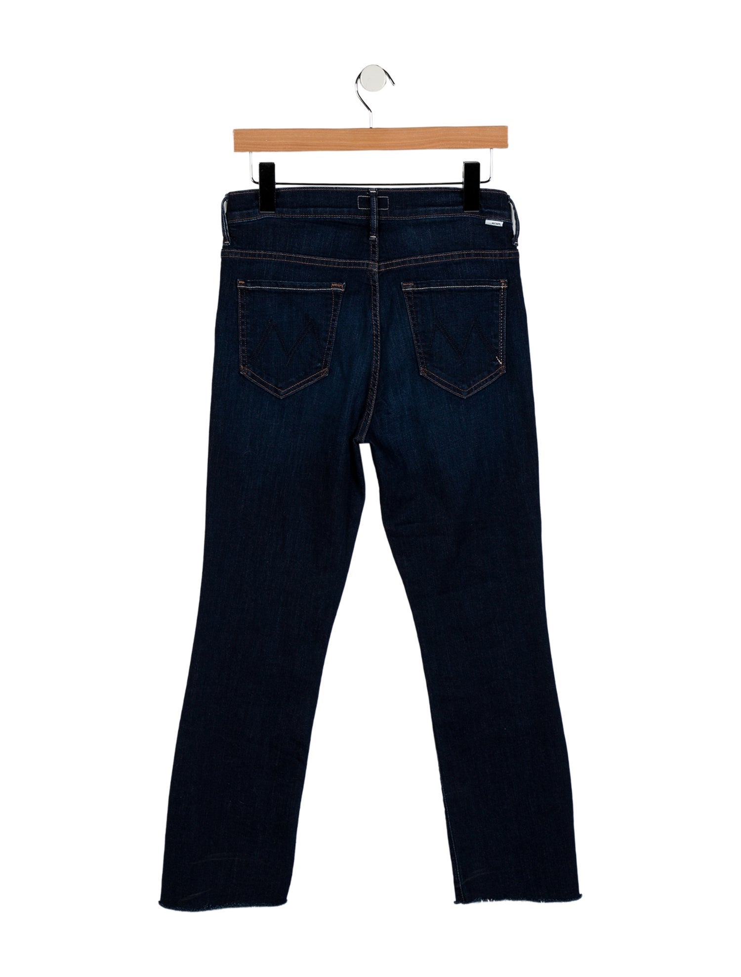 Mother High-Rise Straight Leg Jeans