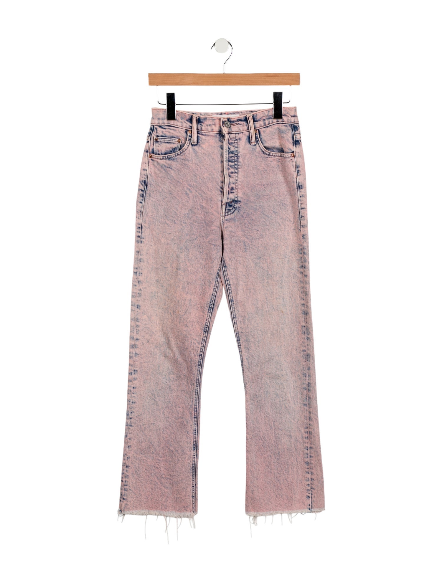Mother High-Rise Straight Leg Jeans