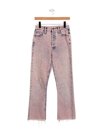 Mother High-Rise Straight Leg Jeans