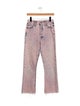 Mother High-Rise Straight Leg Jeans