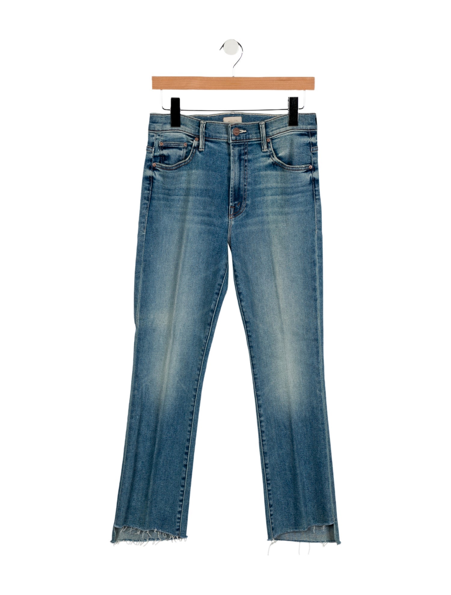 Mother High-Rise Straight Leg Jeans