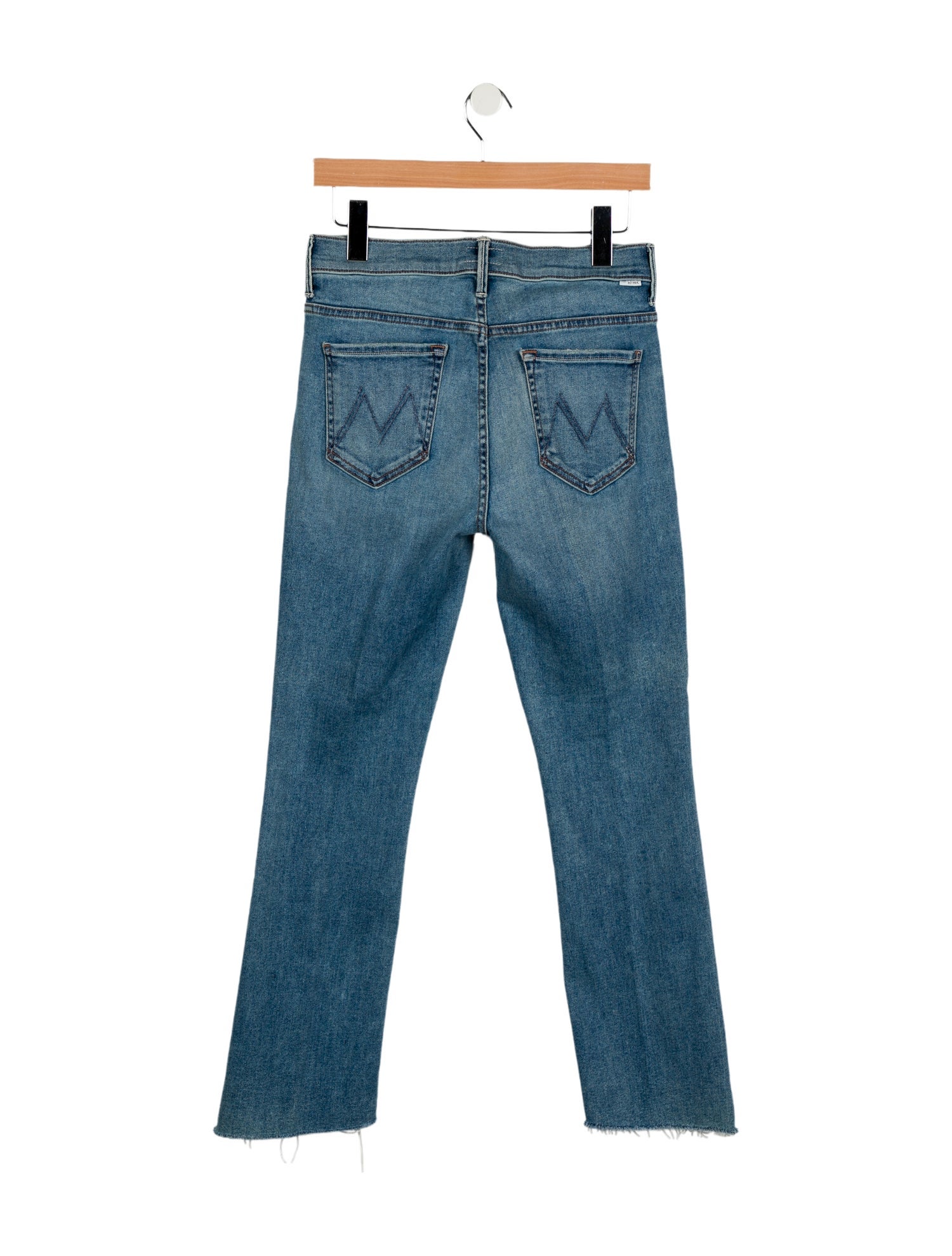 Mother High-Rise Straight Leg Jeans
