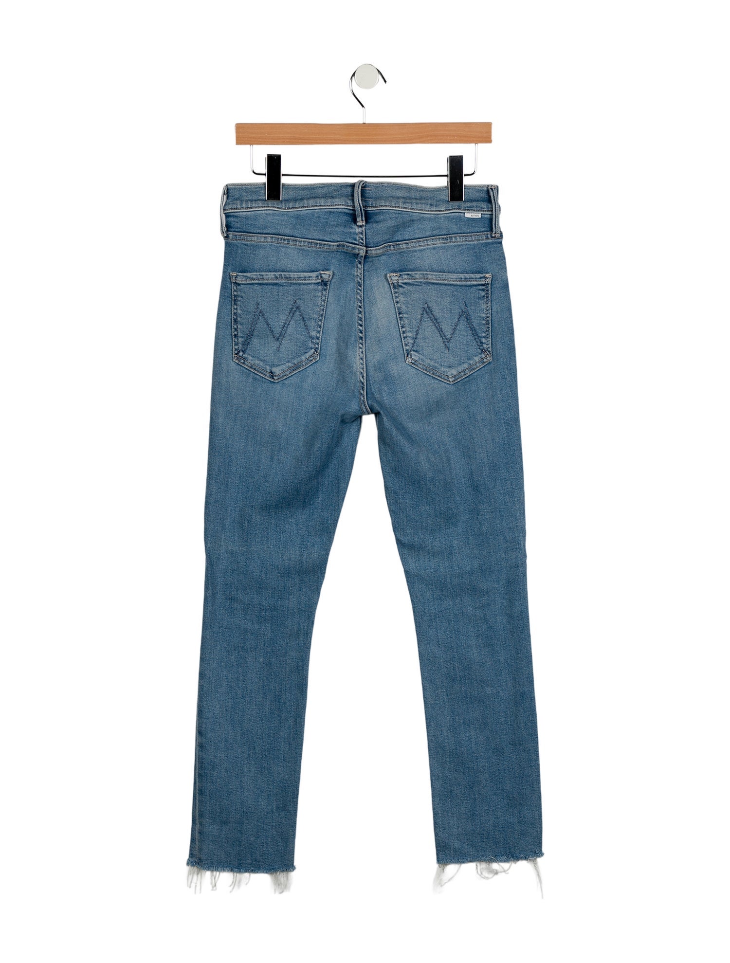 Mother High-Rise Straight Leg Jeans