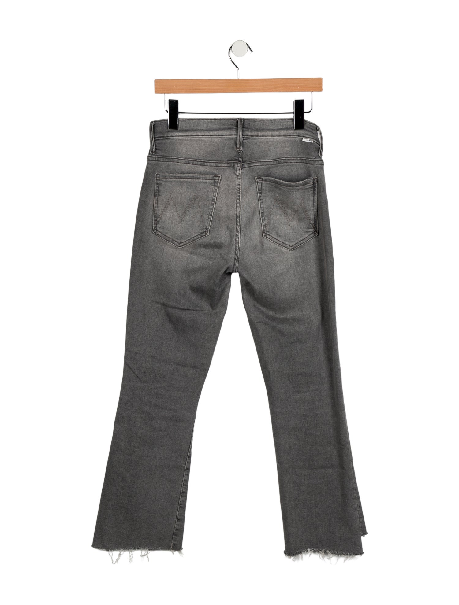 Mother Mid-Rise Straight Leg Jeans