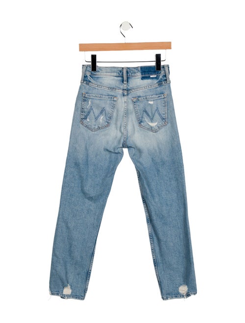Mother High-Rise Straight Leg Jeans
