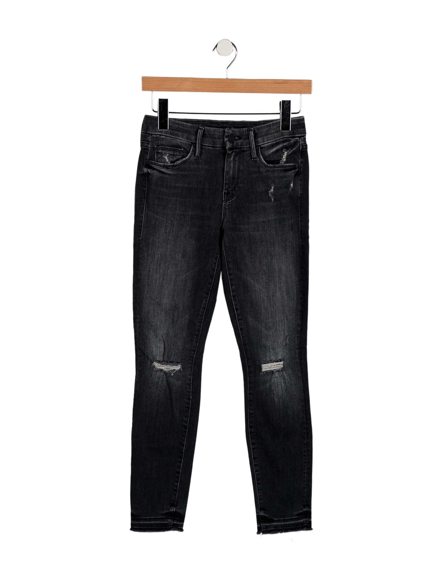 Mother Low-Rise Skinny Leg Jeans