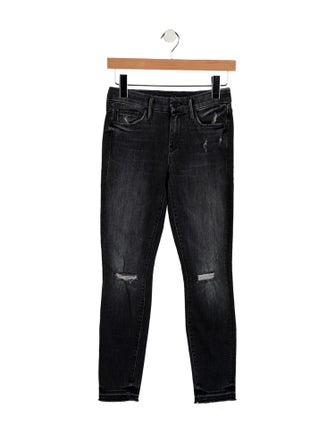 Mother Low-Rise Skinny Leg Jeans