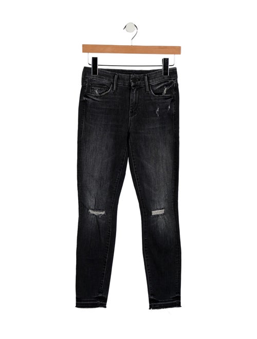 Mother Low-Rise Skinny Leg Jeans