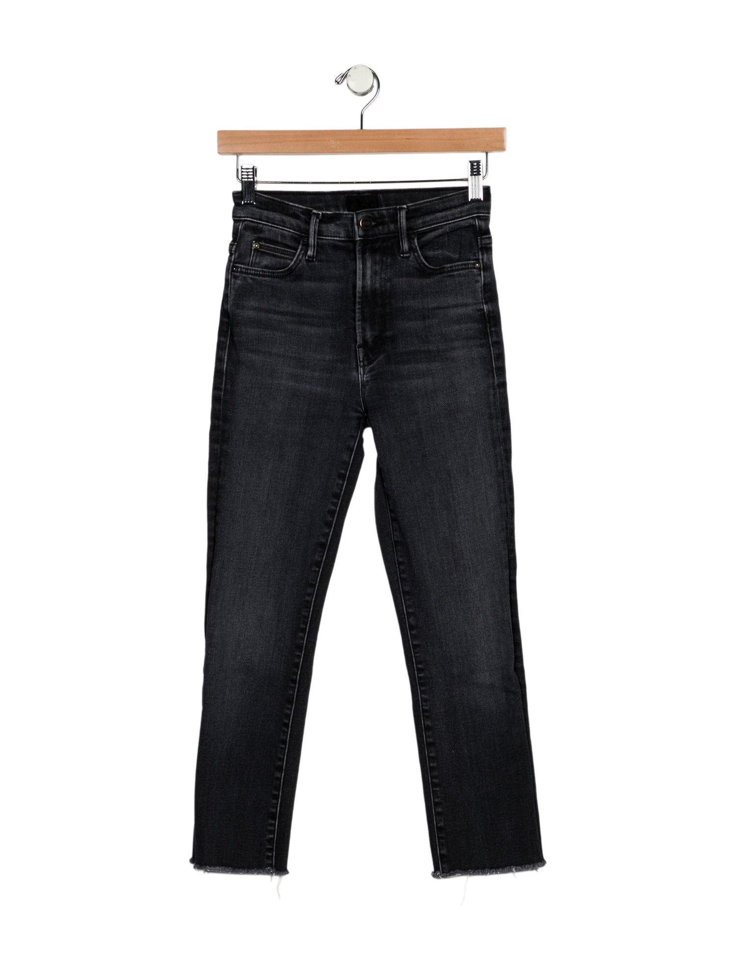 Mother Mid-Rise Skinny Leg Jeans