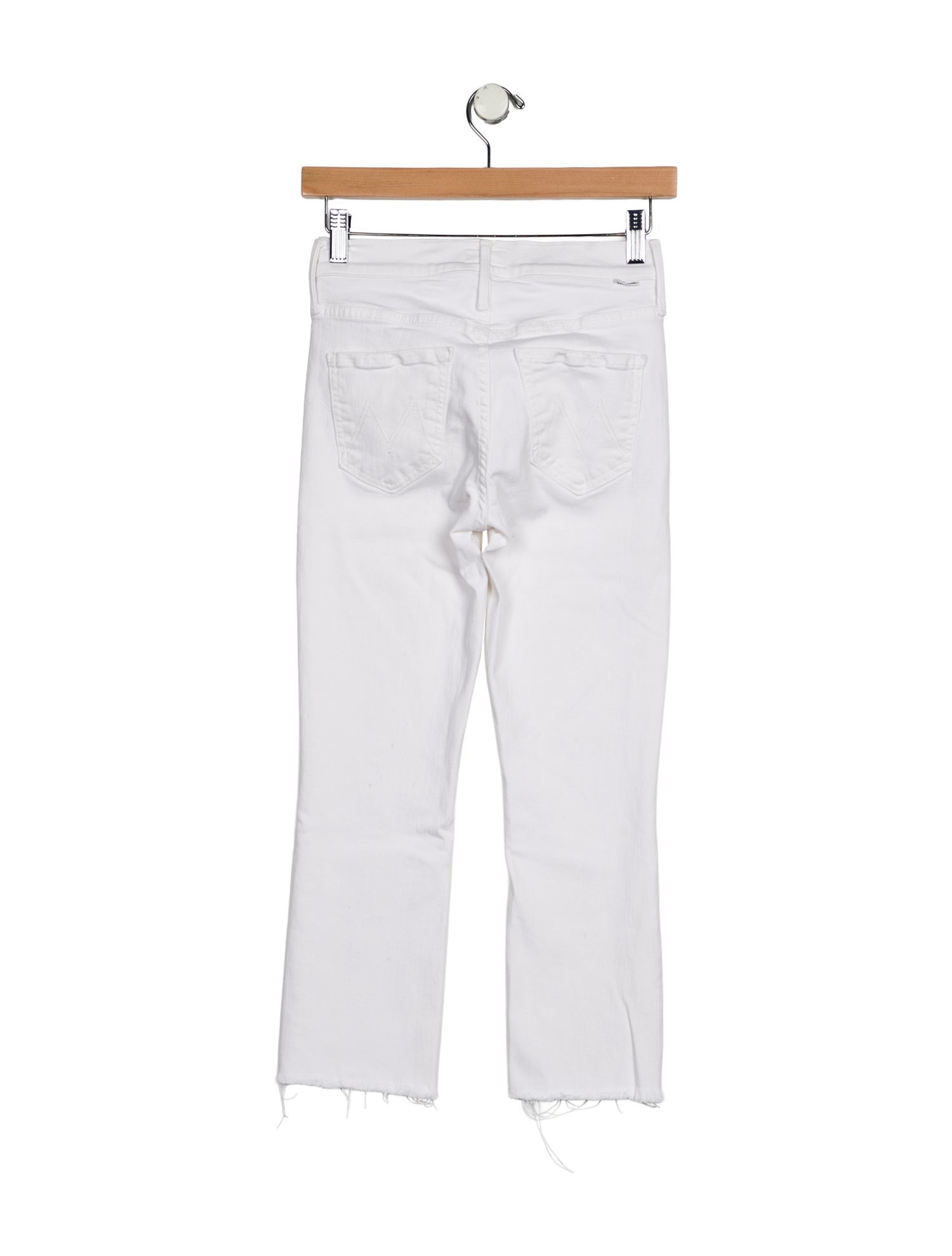 Mother Mid-Rise Straight Leg Jeans