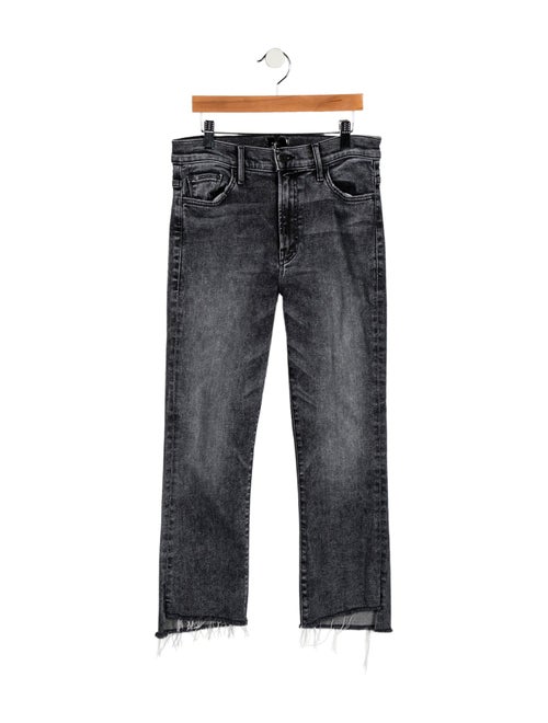 Mother Mid-Rise Straight Leg Jeans