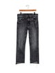 Mother Mid-Rise Straight Leg Jeans