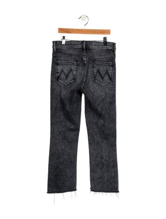 Mother Mid-Rise Straight Leg Jeans