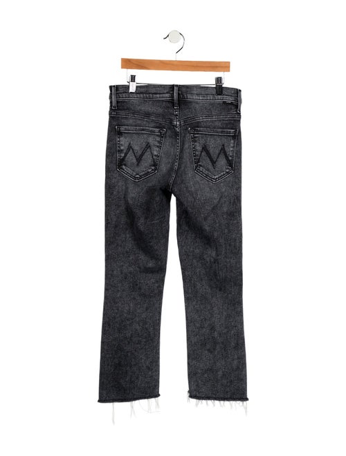 Mother Mid-Rise Straight Leg Jeans