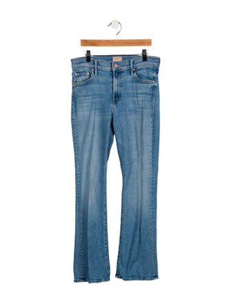 Mother High-Rise Wide Leg Jeans