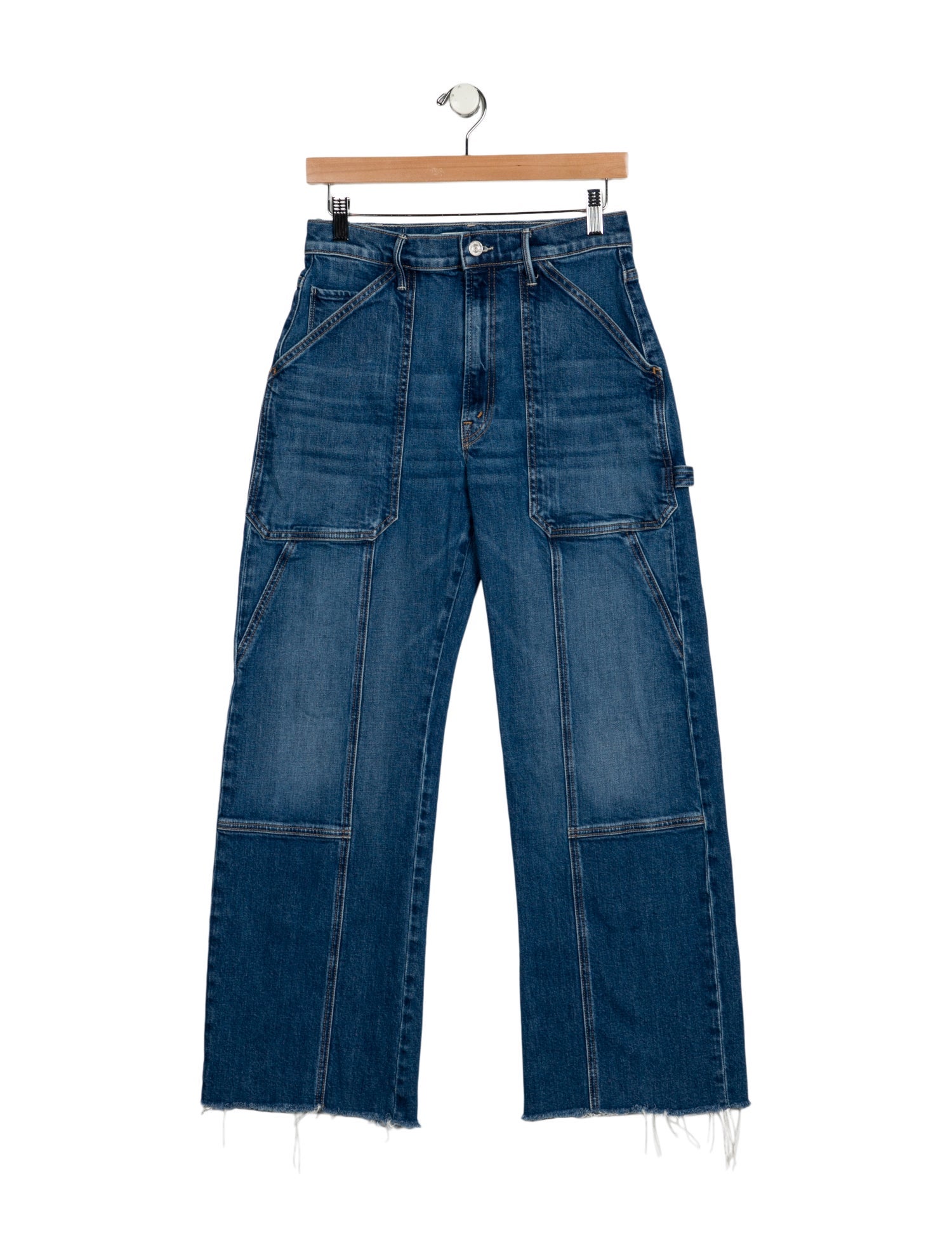 Mother High-Rise Wide Leg Jeans