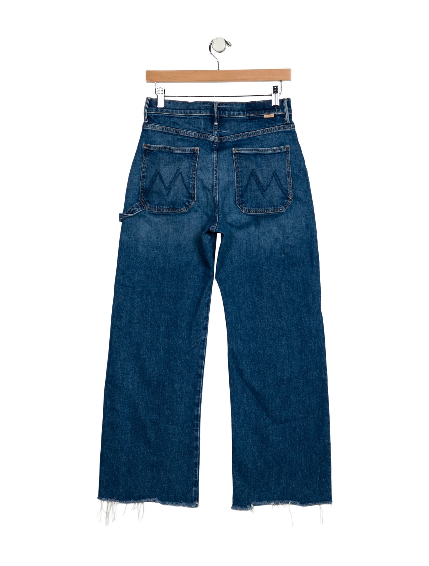 Mother High-Rise Wide Leg Jeans