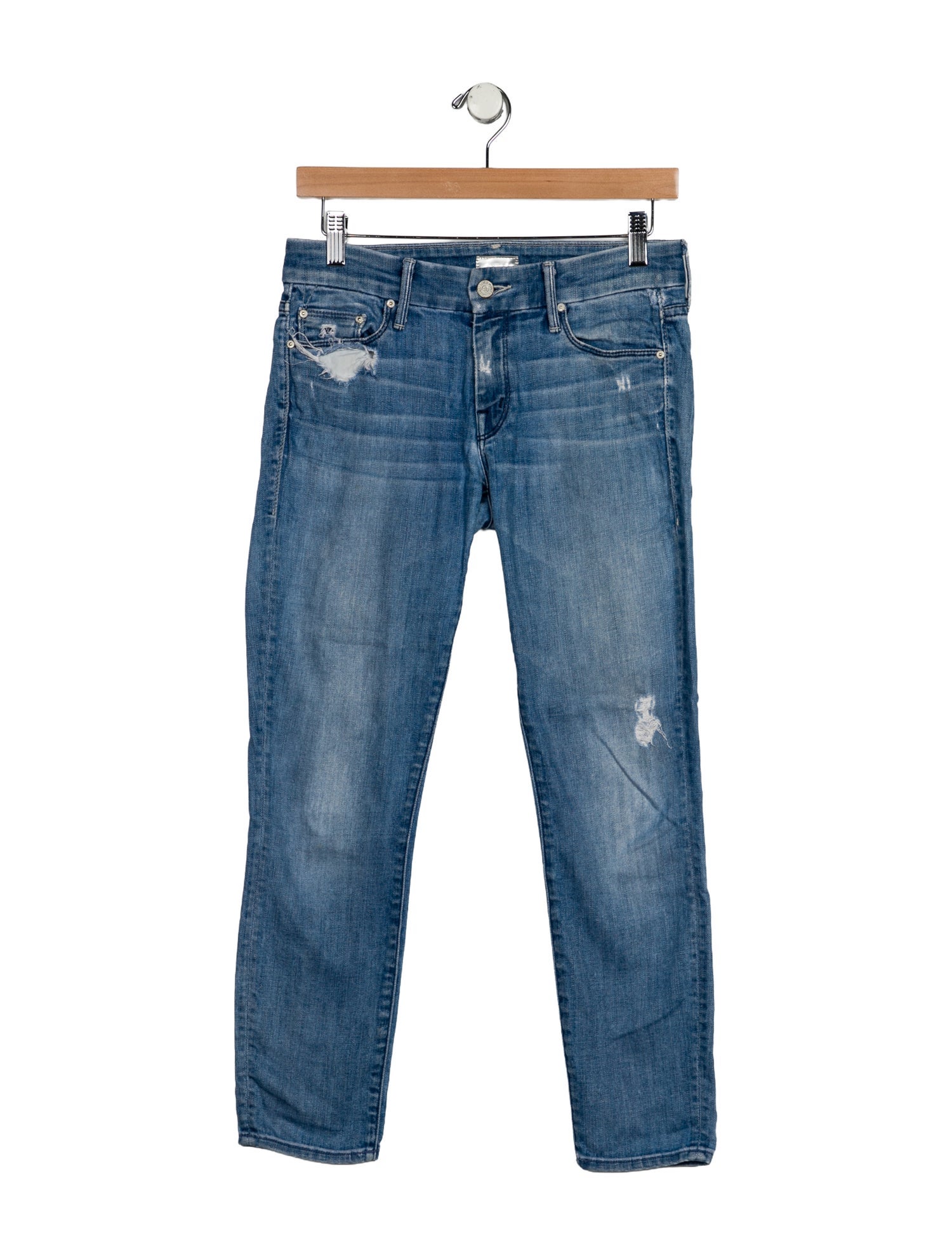 Mother High-Rise Skinny Leg Jeans