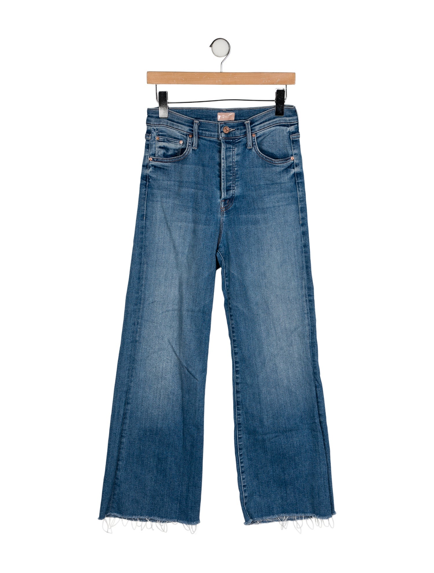 Mother High-Rise Wide Leg Jeans