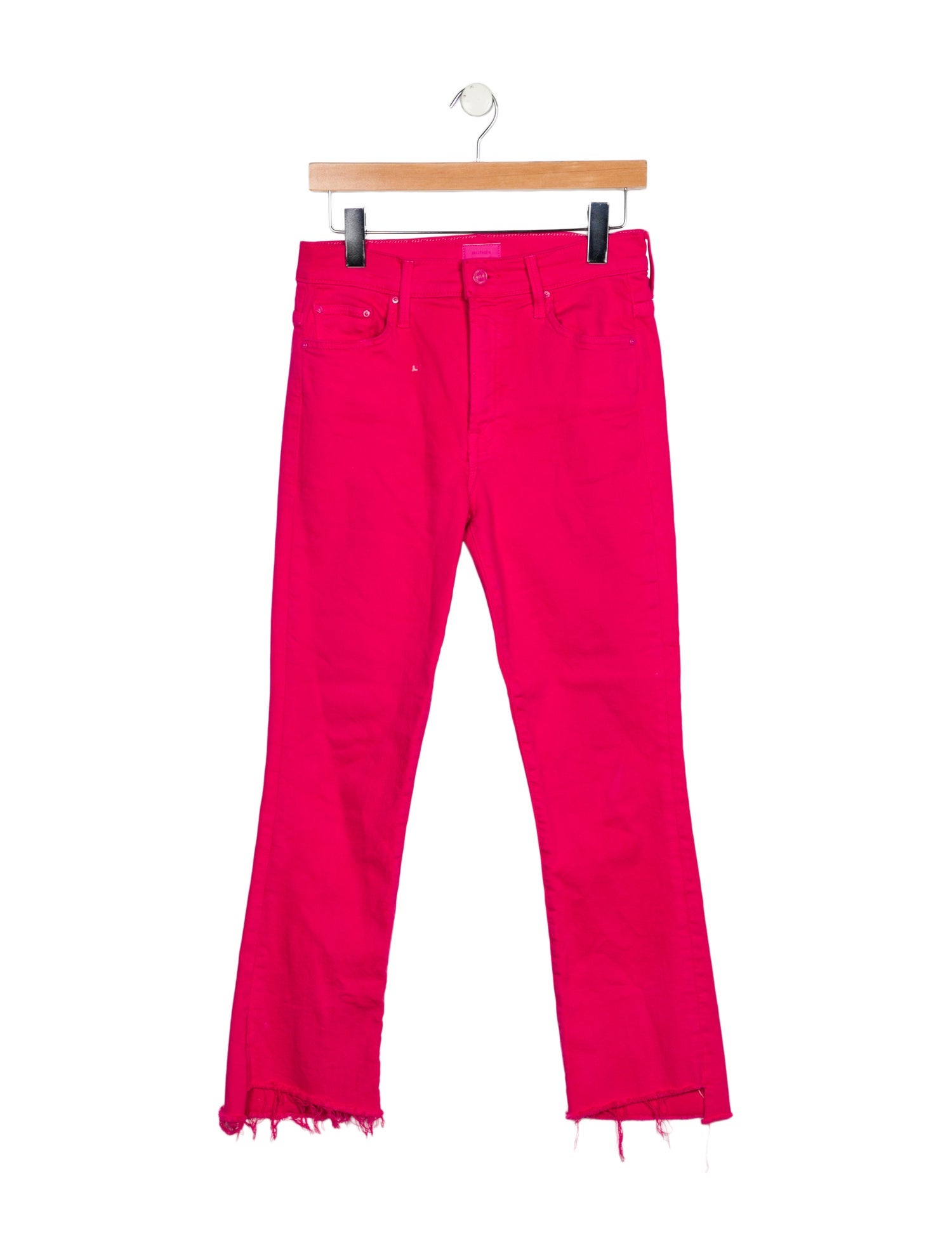 Mother Mid-Rise Straight Leg Jeans