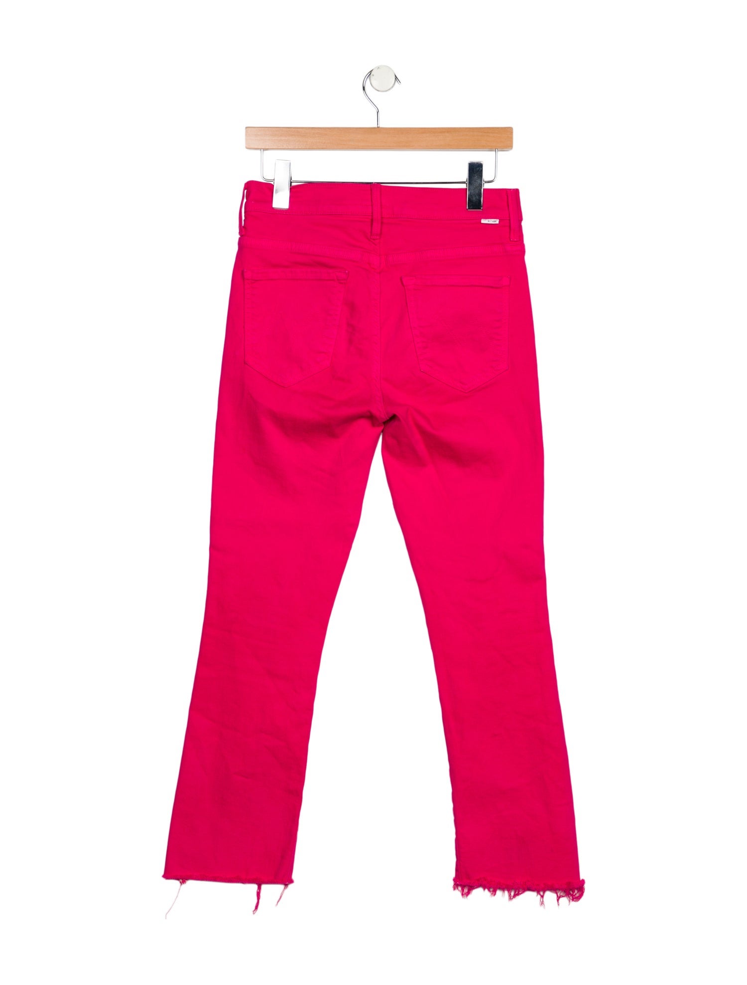 Mother Mid-Rise Straight Leg Jeans