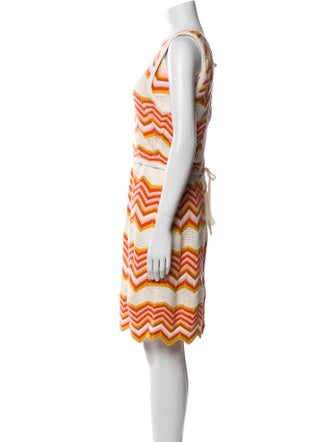 Mother Printed Cutout Accent Dress Set