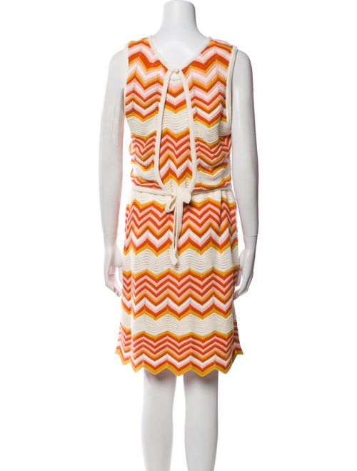 Mother Printed Cutout Accent Dress Set