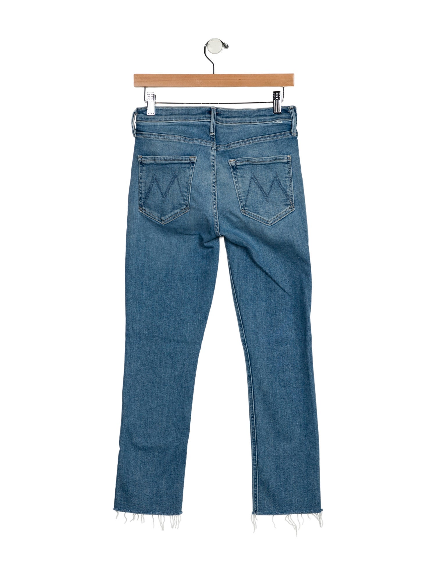Mother Mid-Rise Skinny Leg Jeans