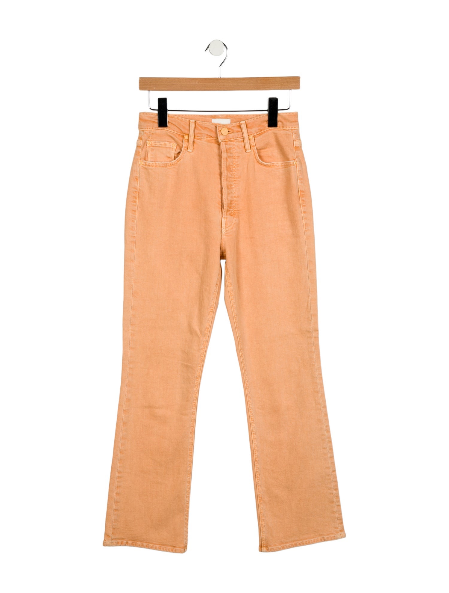 Mother High-Rise Straight Leg Jeans